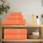 Preview: Seiftücher 10 Stk. Orange 30x30 cm 360 g/m² 100% Baumwolle