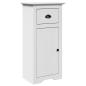 Preview: Badschrank BODO Weiß 44x30x90 cm