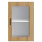 Preview: K?chen-H?ngeschrank mit Glast?r Porto Artisan-Eiche