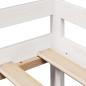 Preview: Tagesbett mit Schubladen Weiß 90x200 cm Kiefernholz