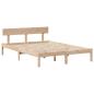 Preview: Massivholzbett ohne Matratze 140x200 cm Kiefernholz