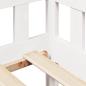 Preview: Tagesbett mit Schubladen Weiß 90x200 cm Kiefernholz