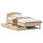 Preview: Massivholzbett ohne Matratze 90x200 Kiefernholz