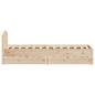 Preview: Massivholzbett ohne Matratze 90x200 Kiefernholz