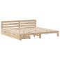 Preview: Massivholzbett ohne Matratze 180x200 Kiefernholz