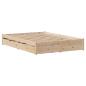 Preview: Massivholzbett ohne Matratze 140x200 cm Kiefernholz