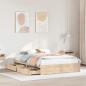 Preview: ARDEBO.de - Massivholzbett ohne Matratze 120x200 cm Kiefernholz