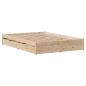 Preview: Massivholzbett ohne Matratze 120x200 cm Kiefernholz