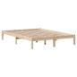 Preview: Massivholzbett ohne Matratze 160x200 cm Kiefernholz