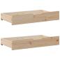 Preview: ARDEBO.de - Massivholzbett ohne Matratze 140x200 cm Kiefernholz