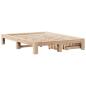 Preview: Massivholzbett ohne Matratze 140x200 cm Kiefernholz