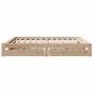 Preview: Massivholzbett ohne Matratze 180x200 Kiefernholz