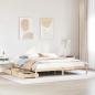 Preview: Massivholzbett ohne Matratze 200x200 cm Kiefer