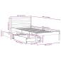 Preview: Massivholzbett ohne Matratze 90x200 Kiefernholz