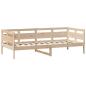 Preview: Tagesbett mit Schubladen 80x200 cm Massivholz Kiefer
