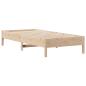 Preview: Massivholzbett ohne Matratze 100x200 cm Kiefernholz