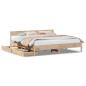 Preview: Massivholzbett ohne Matratze 200x200 cm Kiefer