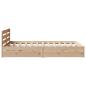 Preview: Massivholzbett ohne Matratze 150x200 cm Kiefernholz
