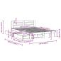Preview: Massivholzbett ohne Matratze 150x200 cm Kiefernholz