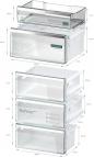 Preview: Siemens KG39NSBBF iQ700 Stand Kühl-Gefrierkombination, 60cm breit, 363 L, noFrost, dimLight, HomeConnect, schwarz