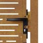 Preview: Gartentor 105x155 cm Cortenstahl Quadratisches Design