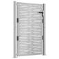 Preview: Gartentor 105x155 cm Cortenstahl Quadratisches Design