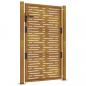 Preview: Gartentor 105x155 cm Cortenstahl Quadratisches Design