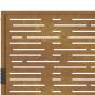 Preview: Gartentor 105x155 cm Cortenstahl Quadratisches Design