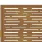 Preview: Gartentor 105x155 cm Cortenstahl Quadratisches Design