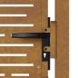 Preview: Gartentor 105x155 cm Cortenstahl Quadratisches Design