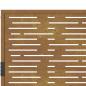 Preview: Gartentor 105x155 cm Cortenstahl Quadratisches Design