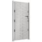 Preview: Gartentor 105x180 cm Cortenstahl Quadratisches Design