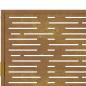 Preview: Gartentor 105x180 cm Cortenstahl Quadratisches Design