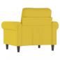 Preview: Sessel Gelb 60 cm Samt