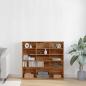 Preview: CD-Regal Altholz-Optik 100x23x89,5 cm Holzwerkstoff