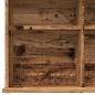 Preview: CD-Regal Altholz-Optik 100x23x89,5 cm Holzwerkstoff