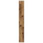 Preview: Waschmaschinenregal Altholz-Optik 64x24x190 cm