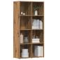 Preview: ARDEBO.de - Bücherregal Artisan-Eiche 66x30x130 cm Holzwerkstoff