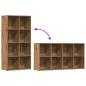 Preview: Bücherregal Artisan-Eiche 66x30x130 cm Holzwerkstoff