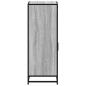 Preview: Badschrank Grau Sonoma 35x37,5x100 cm Holzwerkstoff