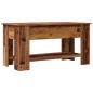 Preview: Couchtisch Altholz-Optik 101x49x52 cm Holzwerkstoff