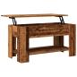 Preview: Couchtisch Altholz-Optik 101x49x52 cm Holzwerkstoff