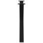 Preview: Esstischbeine X-Form 2 Stk. Schwarz 90x(72-73) cm Stahl