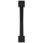 Preview: Esstischbeine X-Form 2 Stk. Schwarz 90x(72-73) cm Stahl