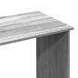 Preview: Schreibtisch Grau Sonoma 102x50x75 cm Holzwerkstoff