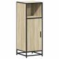 Preview: Badschrank Sonoma-Eiche 35x37,5x100 cm Holzwerkstoff
