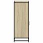 Preview: Badschrank Sonoma-Eiche 35x37,5x100 cm Holzwerkstoff