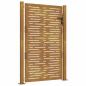 Preview: Gartentor 105x130 cm Cortenstahl Quadratisches Design