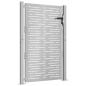 Preview: Gartentor 105x130 cm Cortenstahl Quadratisches Design