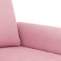 Preview: 3-Sitzer-Sofa Rosa 180 cm Samt